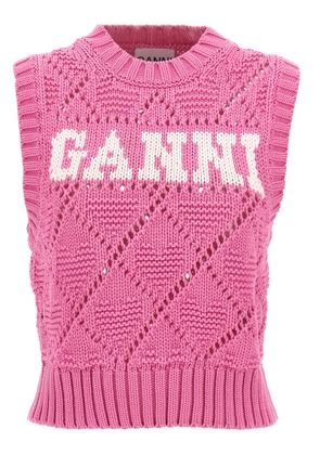 Ganni Logo Vest