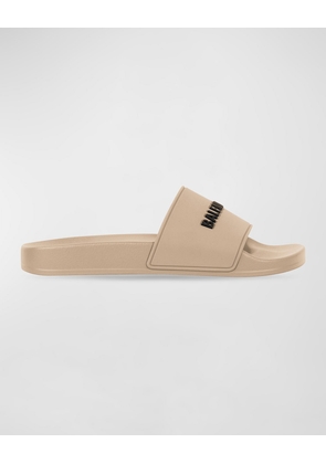 Men's Logo Pool Slide Sandals