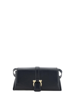 Ferragamo Gancini Buckle Shoulder Bag