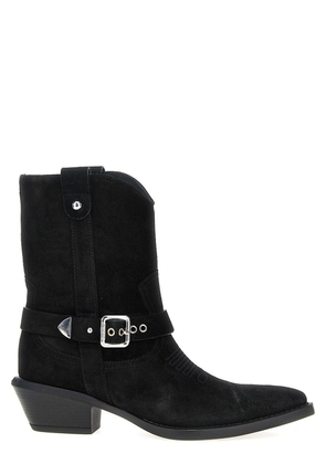 Pinko Texan-style Ankle Boots