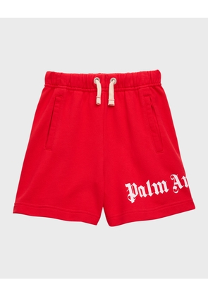 Boy's Classic Overlogo Sweat Shorts, Size 4-12