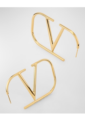 VLogo Signature Metal Earrings