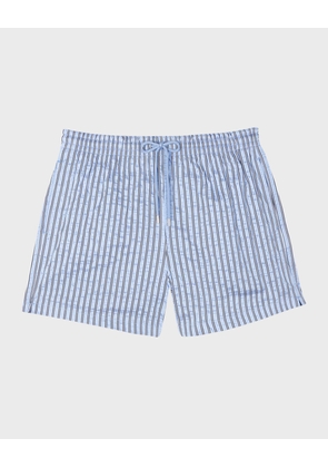 Men's Seersucker Swim Shorts