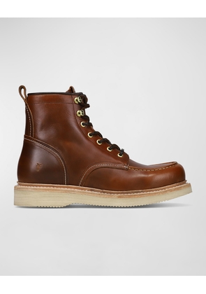 Men's Hudson Leather Lace-Up Work Boots