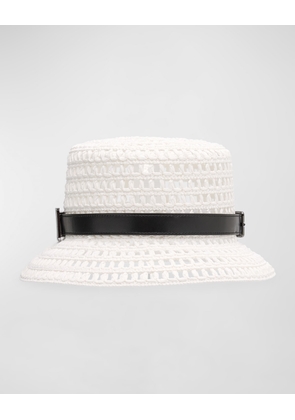 Uccio Woven Belted Bucket Hat