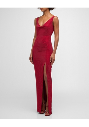 Diamante Column Gown