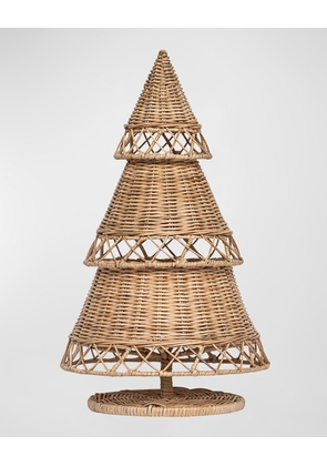 Provence Rattan Whitewash 24-Inch Tree