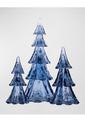 Berry and Thread 10.5-Inch Blue Tree 3-Piece Set