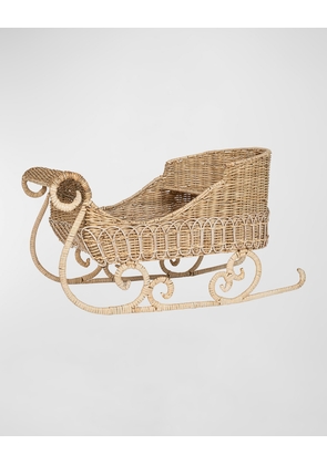 Provence Rattan Whitewash Sleigh