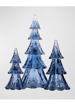 Berry and Thread 9-Inch Blue Tree 3-Piece Set