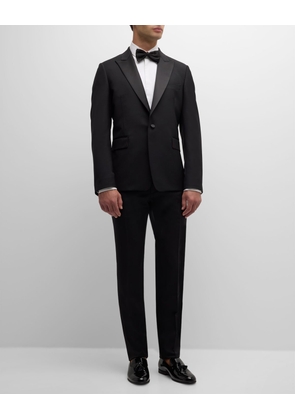 Men's Tailored-Fit Peak Lapel Tuxedo