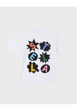 Girl's Graphic Logo-Print T-Shirt, Size 4-10