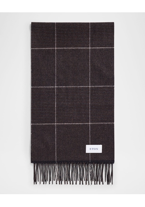 Men's Wool Prince of Wales Scarf