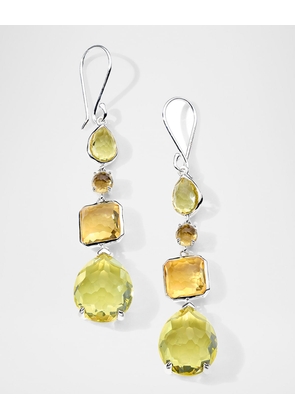 Rock Candy Girasole 4-Stone Drop Earrings in Sterling Silver