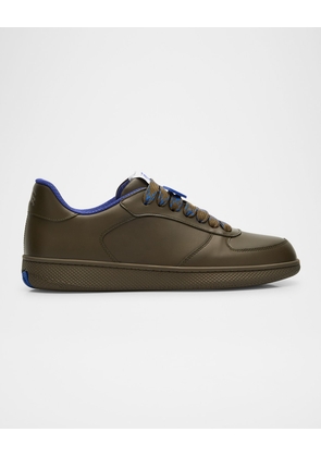 Men's Terrace Leather Low-Top Sneakers