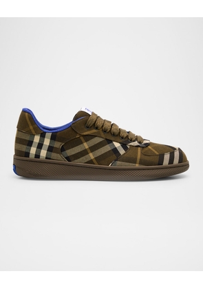 Men's Terrace Check Low-Top Sneakers