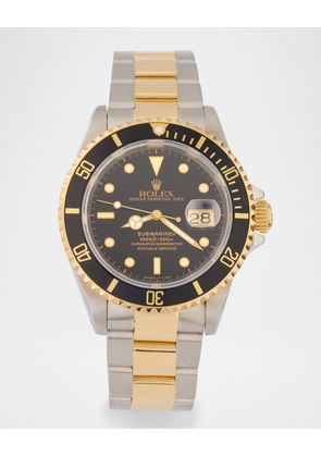 Rolex Oyster Perpetual Submariner Date 40mm Vintage 1990 Watch