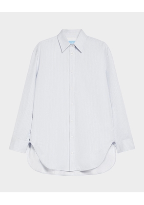 Mescal Stripe Button-Up Blouse