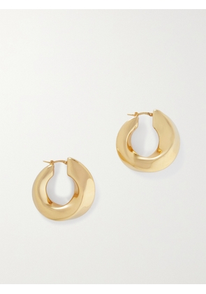 Bottega Veneta - Gold-plated Hoop Earrings - One size