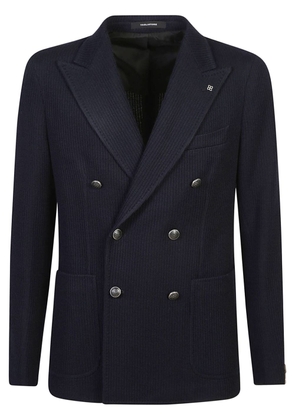 Tagliatore wool blazer - Blue