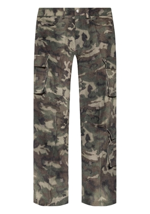 MISBHV camo-print trousers - Green