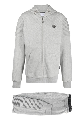 Philipp Plein quilted cotton tracksuit set - Grey