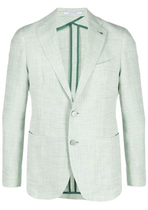 Tagliatore brooch detail blazer - Green