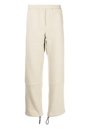 Buscemi panelled cotton track pants - Brown