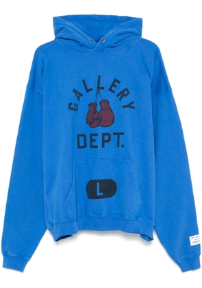 GALLERY DEPT. Boxing Merch hoodie - Blue