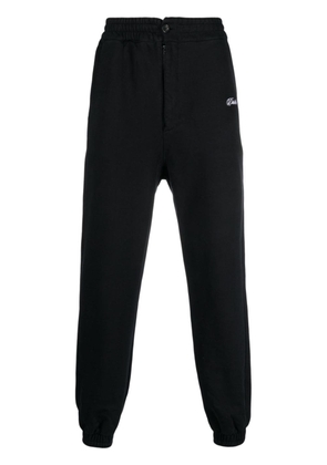 Drôle De Monsieur embroidered-logo track pants - Black