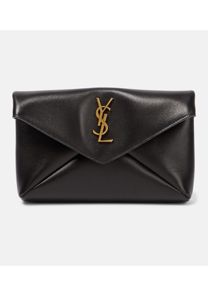 Saint Laurent Cassandre Small leather pouch