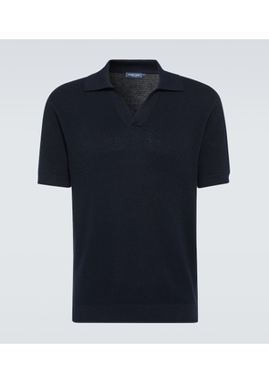 Frescobol Carioca Rino cotton and silk polo shirt