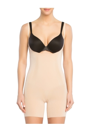 OnCore Open-Bust Mid-Thigh Bodysuit Shaper