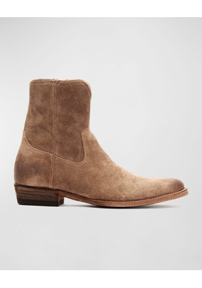 Men's Austin Suede Inside Zip Boots