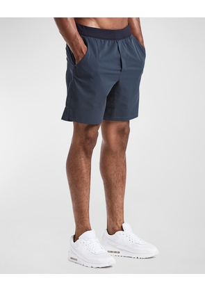 Men's Solid Flex Athletic Shorts