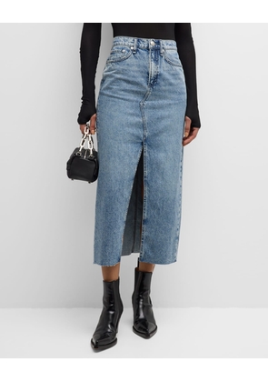 Clara Denim Midi Skirt