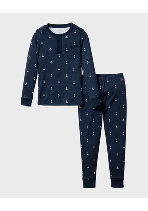 Kid's Pima Cotton Snug Fit Pajama Set, Size 2-14