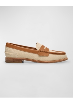 Carter Bicolor Penny Loafers