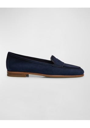 Carla Suede Penny Loafers