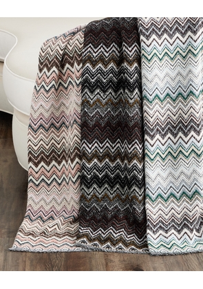 Forest Chevron Throw