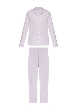 Hanro Natural Comfort pajamas - Purple