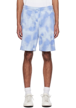 Hugo Blue Relaxed-Fit Shorts