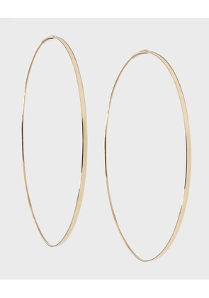 Flat Magic 14K Hoop Earrings