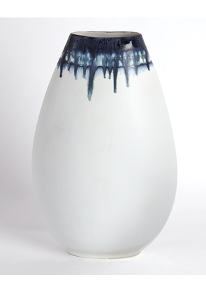 Large Glass Drip Vase