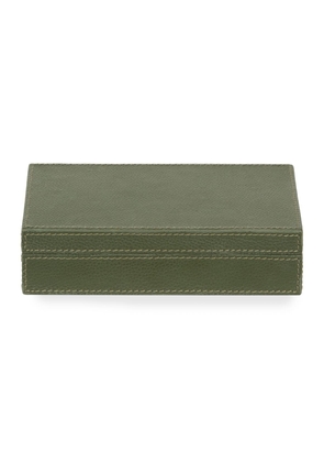 Lecco Leather Card Box