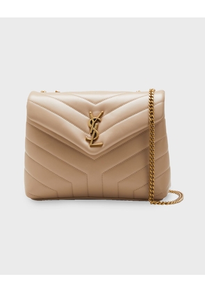 Loulou Small YSL Shoulder Bag in Quilted Leather