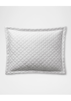 Quilted Sateen Argyle Standard Sham