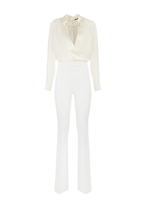 Elisabetta Franchi Crepe And Viscose Jumpsuit