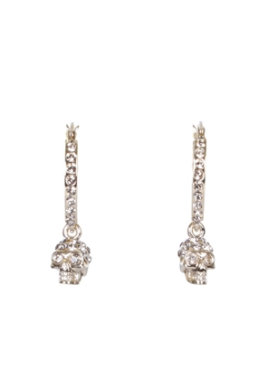 Alexander McQueen Skull Hoop Earrings