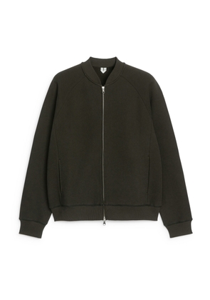 Zip Cardigan - Green